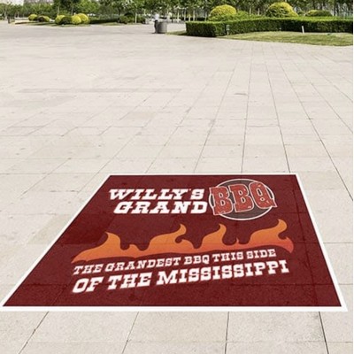 Vinyl Floor Graphics - Square Cut - 24"w x 24"h