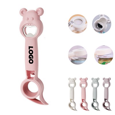 4 in 1 Multi Function Can Opener Bottle
