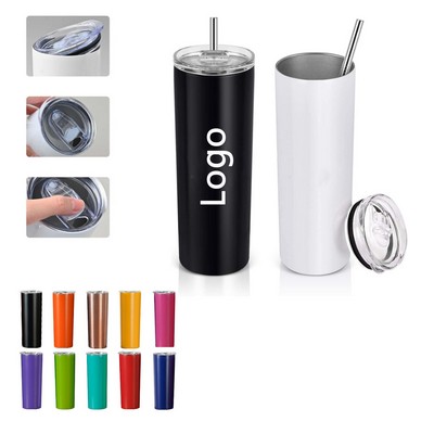 20oz Stainless Steel Straight Cup