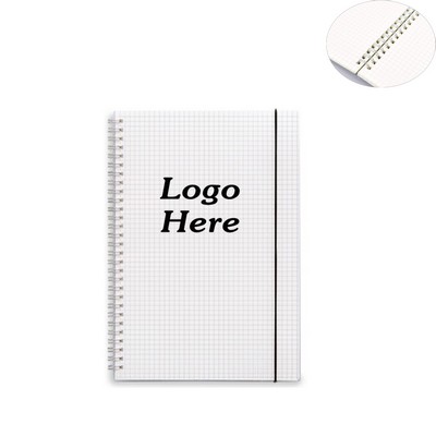 Coil Transparent Grid Book