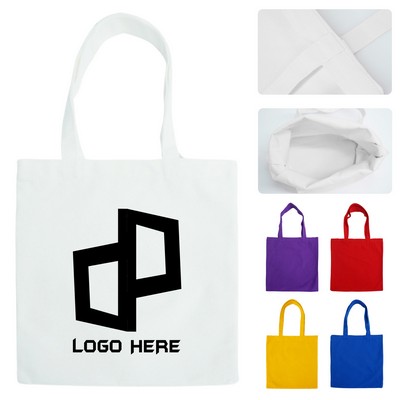 Reusable Single-Shoulder Canvas Tote Bags