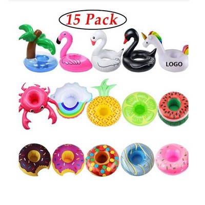 Cute Design Can Floats Beverage Inflatable Holders For Pool