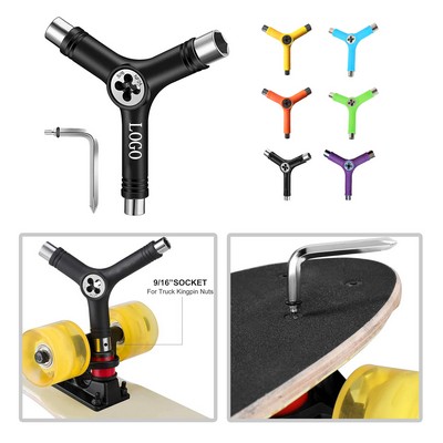 Premium Nylon and Alloy Skateboard Y Shape Tool