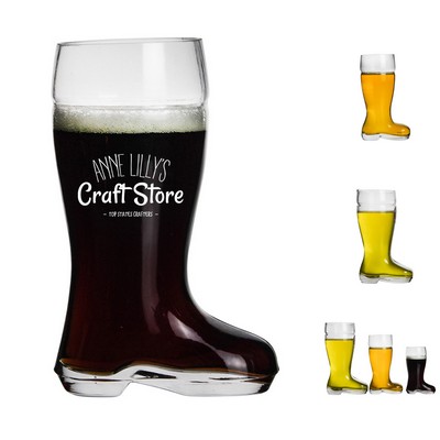 35oz Beer Boot Glass