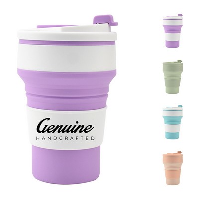 16 oz Silicone Collapsible Cup