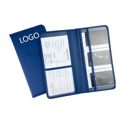 Custom Logo PU Driver License Card Holder