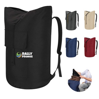 Large Laundry Bag with Straps