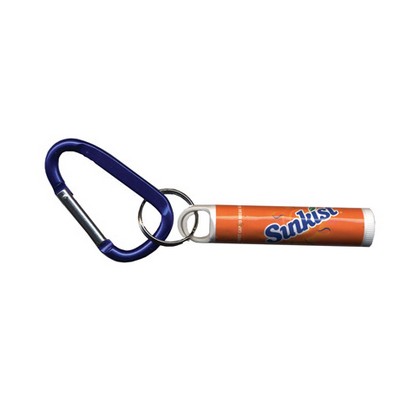 Aloe Up Premium Lip Ice SPF 15 On Carabiner