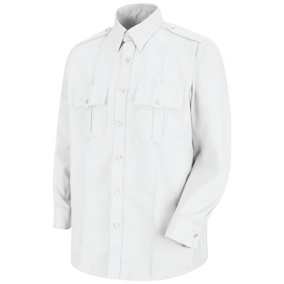 Sentinel® Long Sleeve Upgraded Security Shirt - White