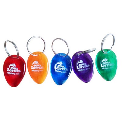 Oval Lottery Scraper Key Chain