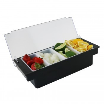 Caterer's Condiment Holder w/Four Compartments