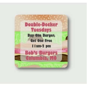 4" Square Coasters