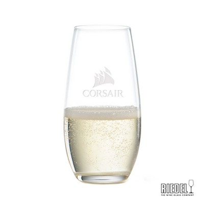 RIEDEL Stemless Flute - Deep Etch