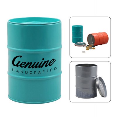 Oil Barrel Money Box