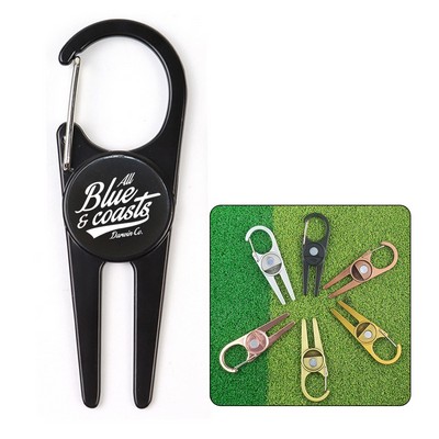 Golf Divot Tool Ball Marker