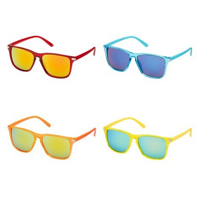 805 Pop Color Square Sunglasses