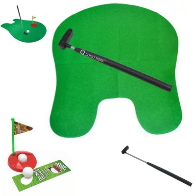 All In One Potty Golf Putter Set