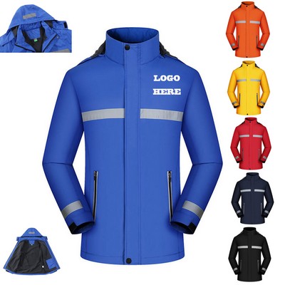 Warm Safety Jacket Working Overalls