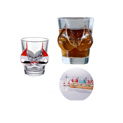 Sexy Bikini 3D Glass Cup