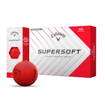 Callaway® Super Soft Red Golf Balls