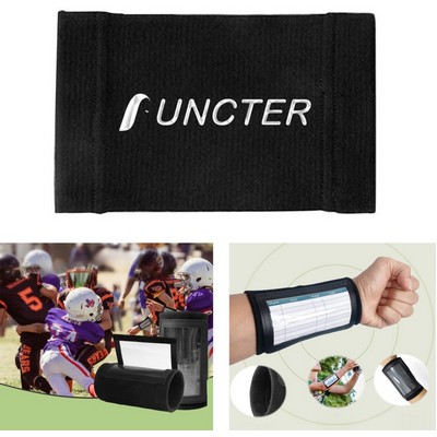 W/ Double Layers Of PVC Window Teenager Tactical Book Rugby Wristband