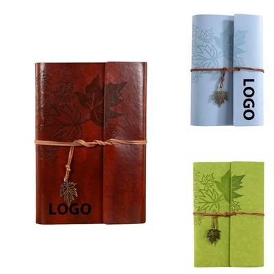 Retro Leather Journal A5 Notebook
