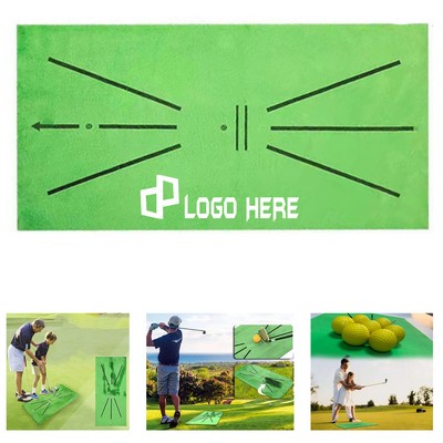 Golf Swing Putting Greens Mat