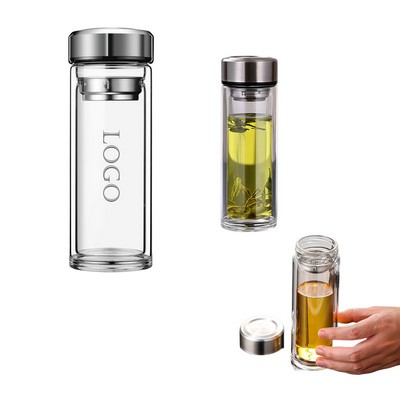 Quick Open Lid Tea Infuser Cup
