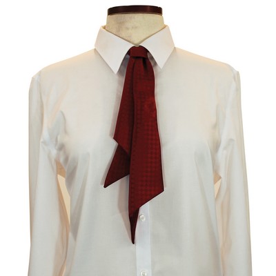 Red Beckett Tone-on-Tone Ladies Ascot