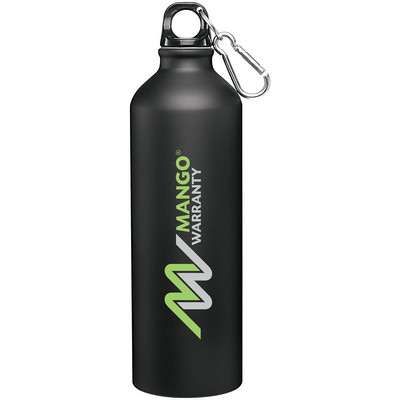 24 oz h2go Aluminum Classic (Matte Black)