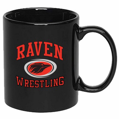 11 Oz. Colored C-Handle Mug