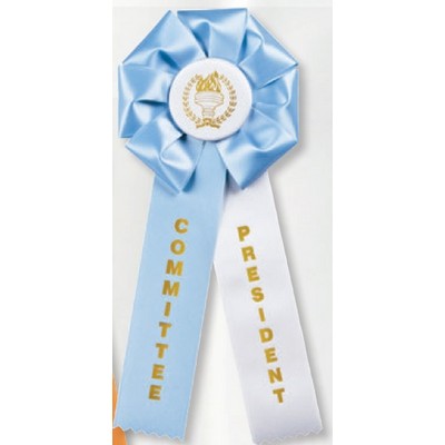 Custom Rosette - overall length 12"