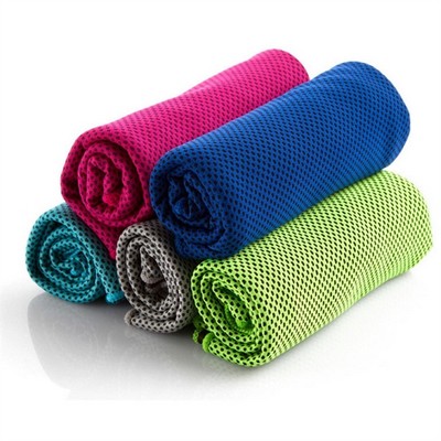 Sport Cool Towel In Plastic Case