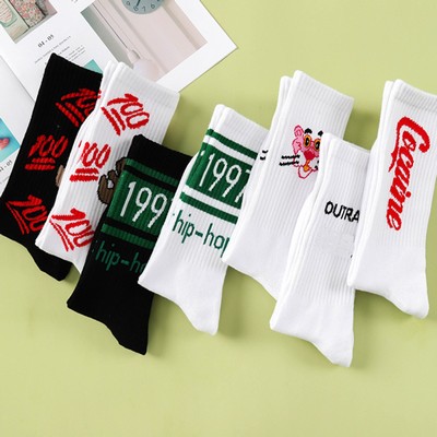 street skateboard Knee-high socks