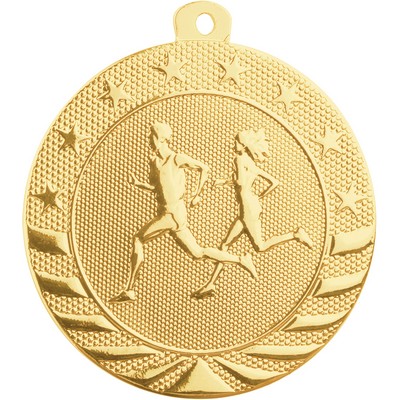 2" Starbrite Cross Country Medal