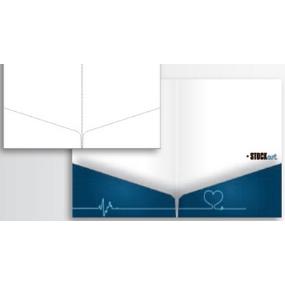 Sculptured Pockets® Presentation Folder w/Angled Edge Pockets