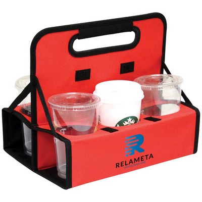 600D Polyester Fiber 6 Packs Cup Carrier