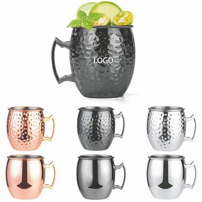 18oz Copper-Plated Stainless Steel Cocktail Mug