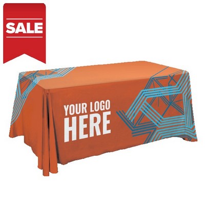 SPECIAL SALE - Non-Fitted Table Cloth/ Table Cover with Full Color Dye Sublimation