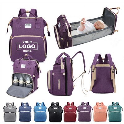 Compact and Practical Diaper Bag Backpack