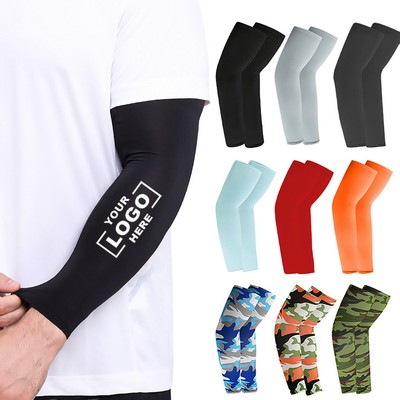 Unisex UV Protection Ice Silk Arm Sleeves