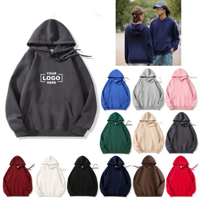 Women's Oversized Hooded Sweatshirt with Front Pocket