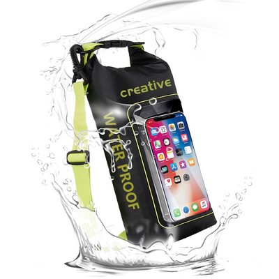 2L Large Capacity Waterproof Phone Bag with Touch Screen