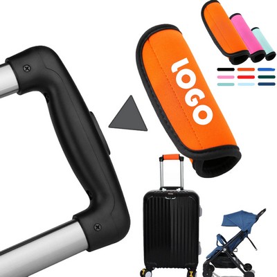 Custom Neoprene Velcro Luggage Handle Covers