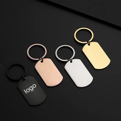 Stainless Steel Key Tag