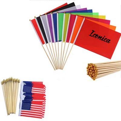 Small Hand Held Flag for Parades