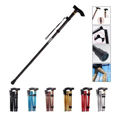 Outdoor Telescopic Folding Cane