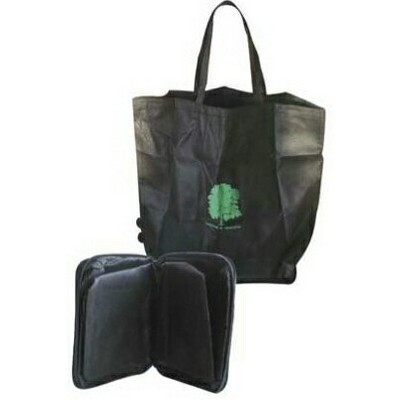 Folding Zipper Tote Bag