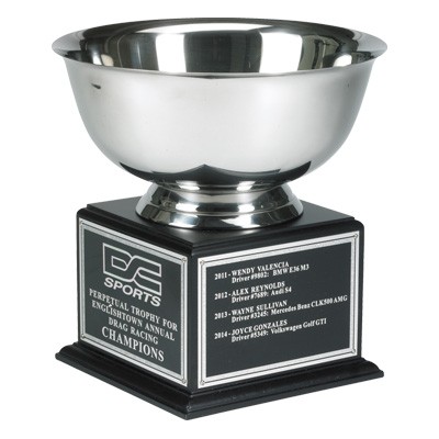 10 ½" Paul Revere Bowl on Black Base