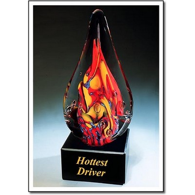 Hottest Driver Award w/ Marble Base (6"x15")